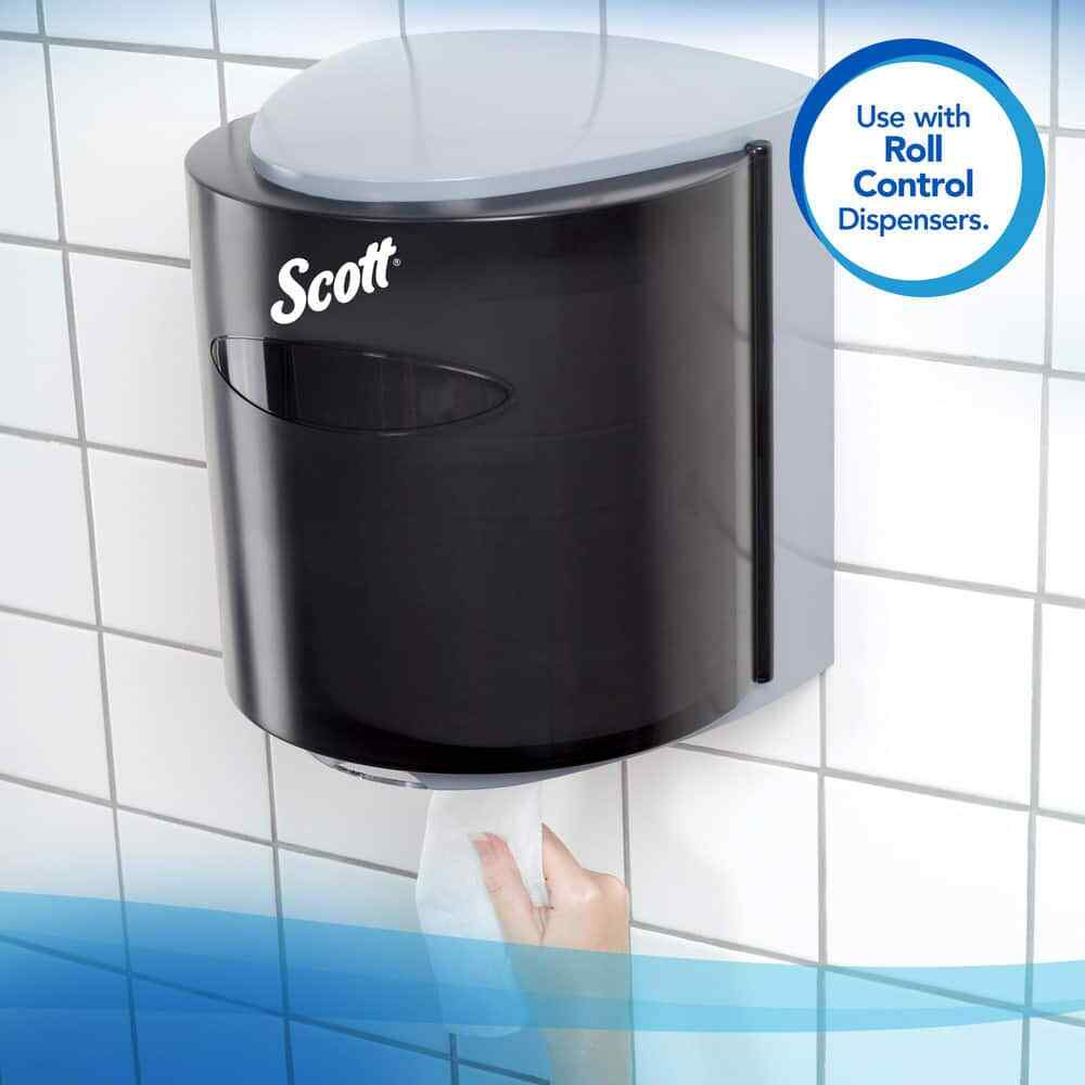 6 Pack Scott 1032 Center Pull Rolls, 1 Ply White Paper Towels, 8″ Wide