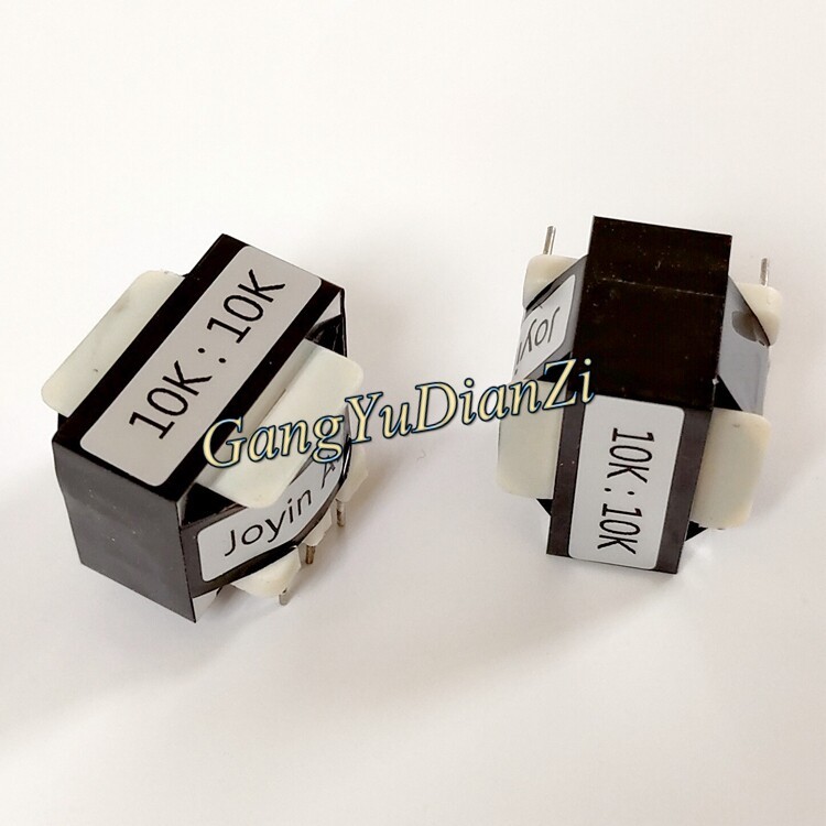 2pcs R310K:10K Permalloy Audio Transformer Input Signal Isolation 20Hz-80KHz