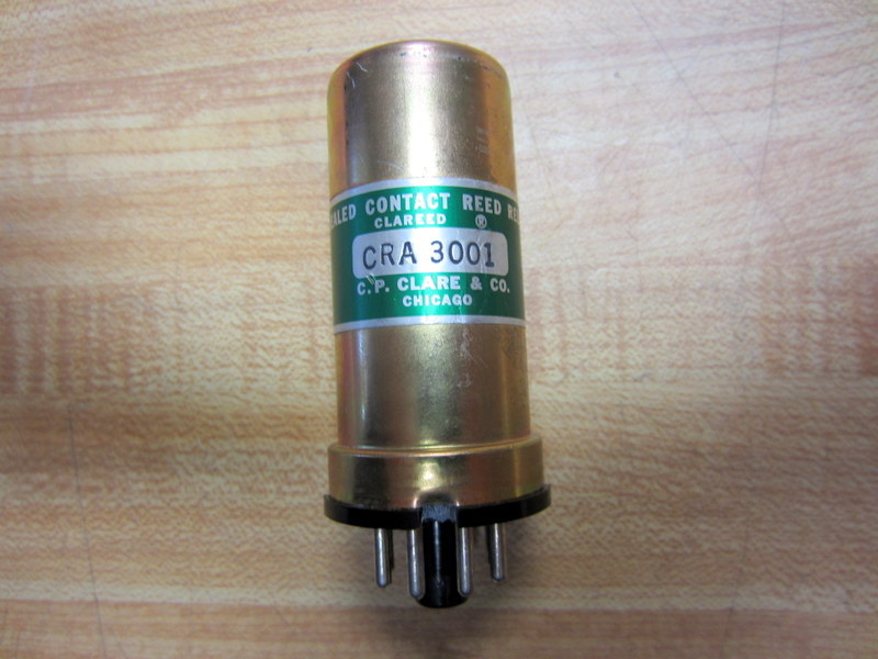 C.P. Clare & CRA 3001 Sealed Contact Reed Relay Clareed CRA3001