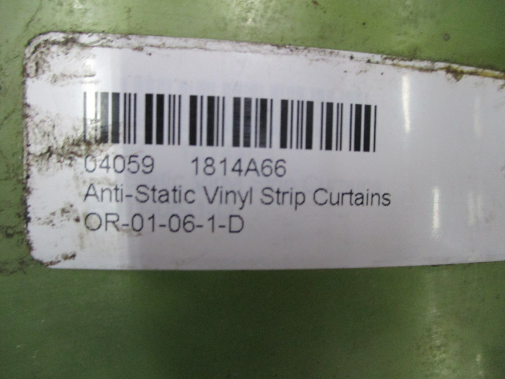 Part 1814A66 Anti-Static Vinyl Strip 04059 (2) 10′, (3) 12′