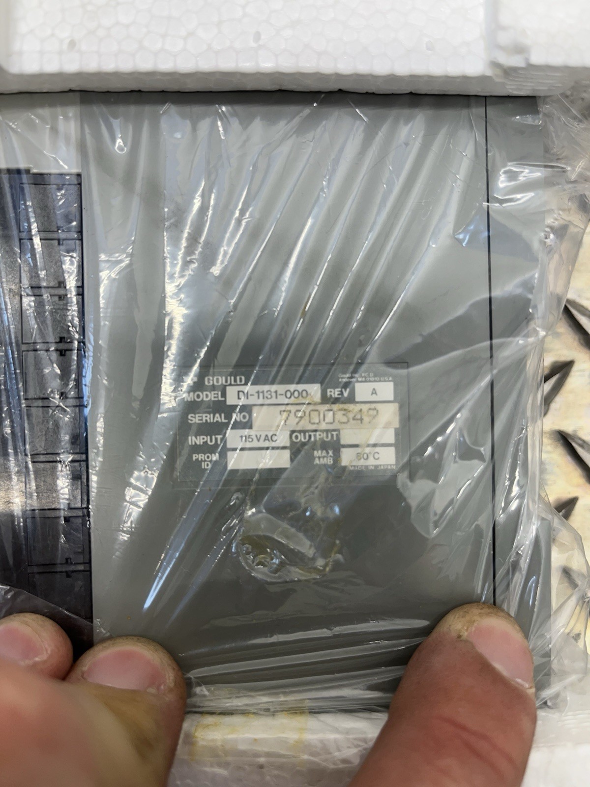 GOULD INPUT MODULE D1-1131-000 7.8 x 5.9 x 2.6