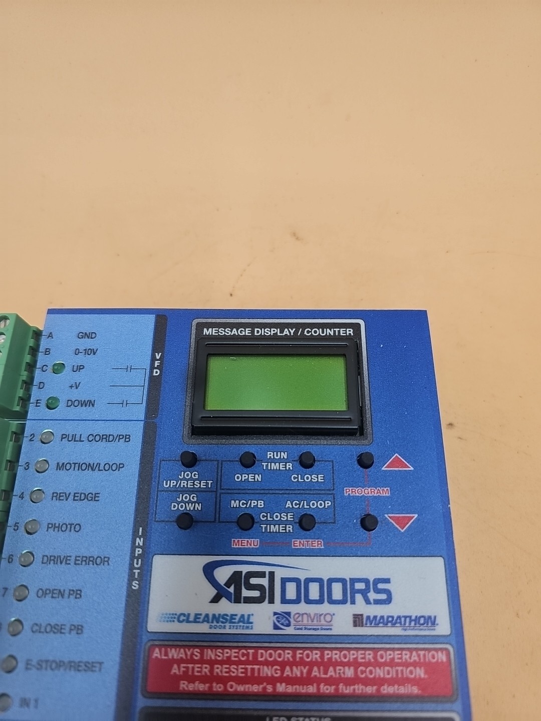 ASI DOOR Inc. ASILOGIX ASI 4100-S Door Controller.