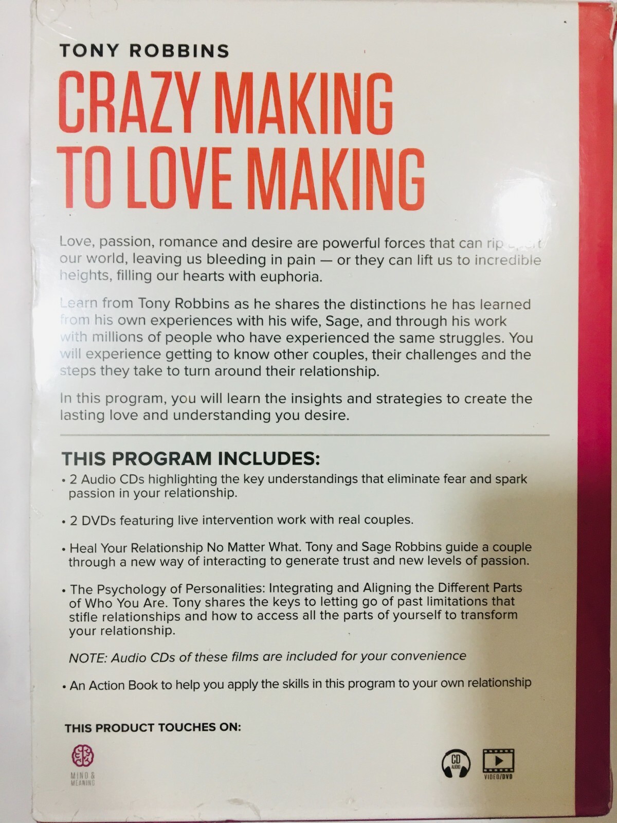 Crazy Making to Love Making Tony Robbins