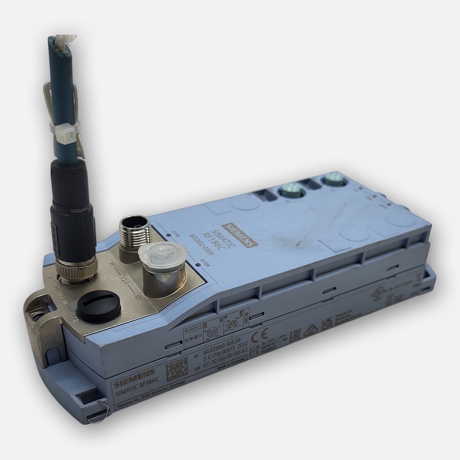 SIEMENS 6GT2002-0JE20 RFID COMMUNICATION MODULE 24VDC 16A RF186C