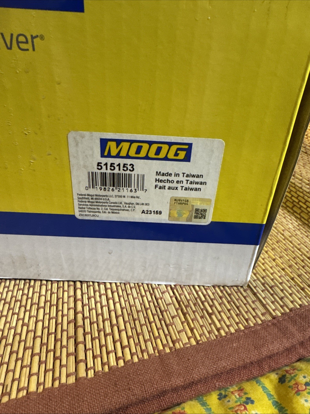 MOOG 515101 Wheel Bearing and Hub Assembly