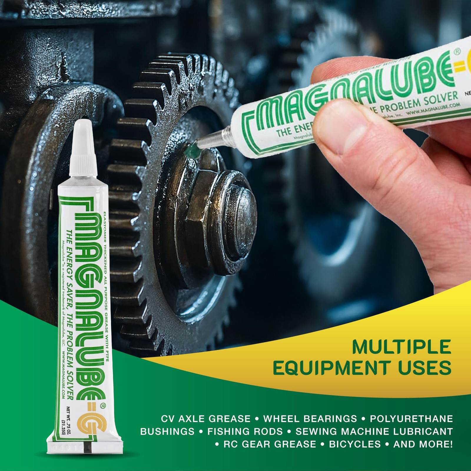 Magnalube-G General All Purpose Grease – Waterproof, Corrosion Resistant PTFE…