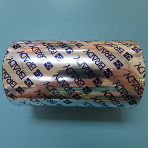 BRADY R4307 Qty of 1 per Lot R4300 PRINTER RIBBON 1″ CORE BK -Wax/Resin Ribbon,
