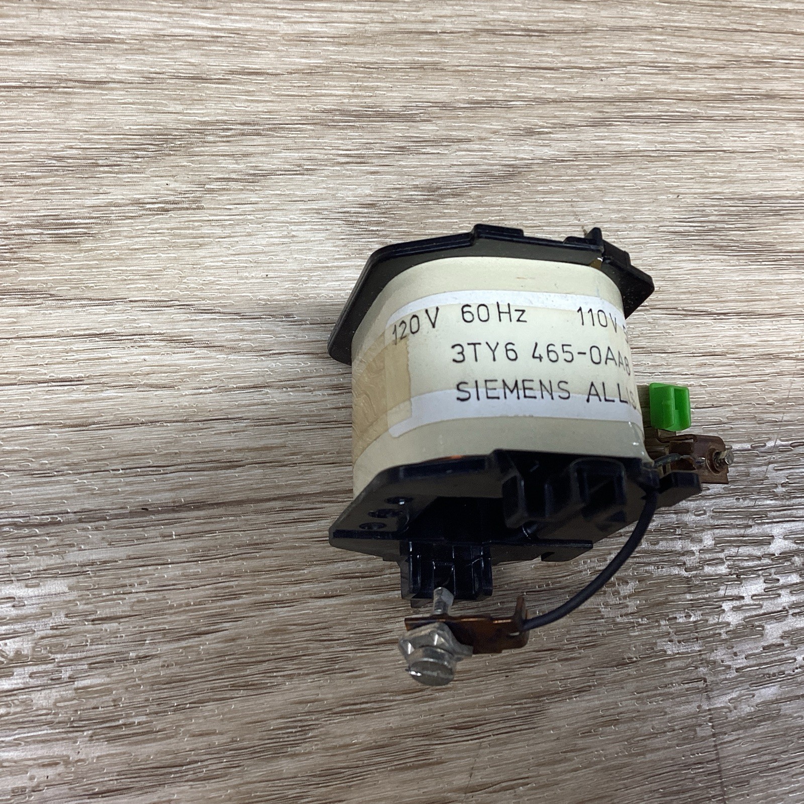 SIEMENS ALLIS 3TY6-465-0AA8 120V 60HZ 110V 50HZ COIL FOR CONTACTOR #819PT142*CO
