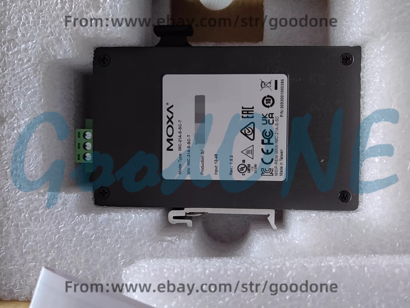 1PC NEW MOXA IMC-21A-S-SC-T Original Stock Optical Converter