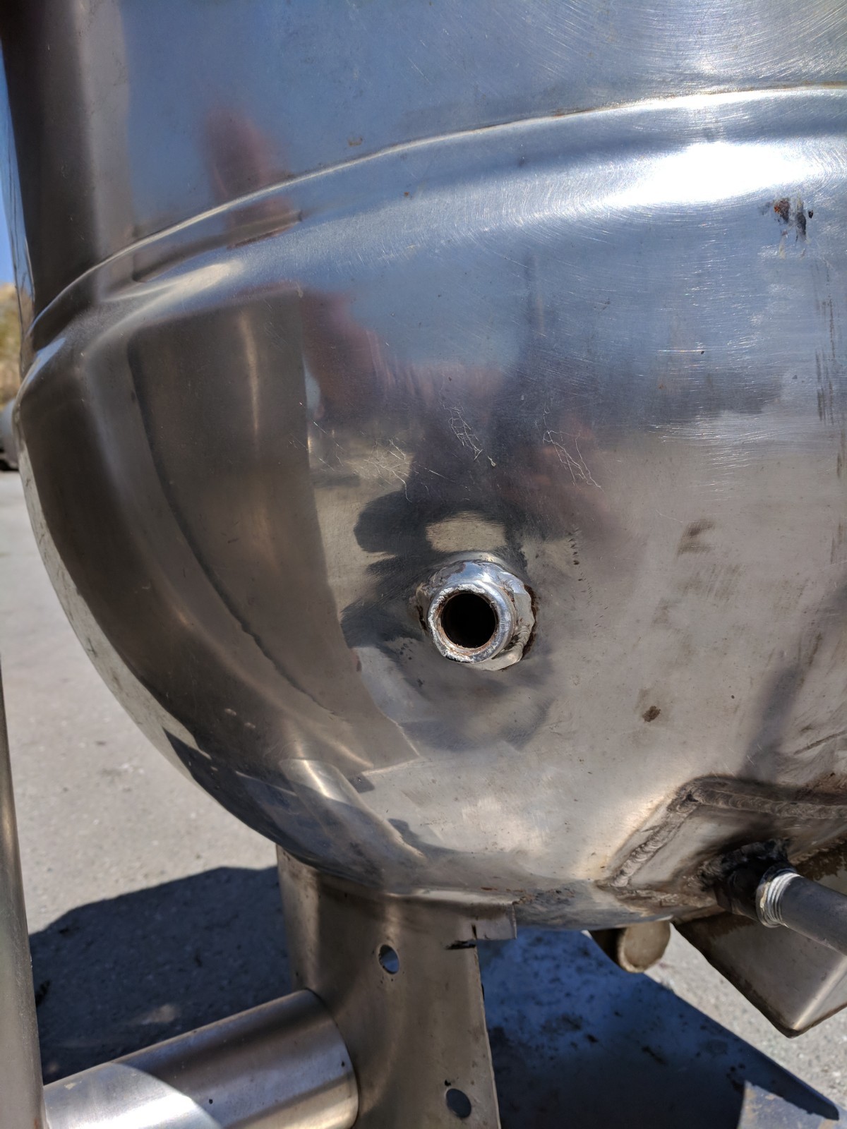 Groen DH-40 Tilting NATURAL GAS Steam Kettle, 100,000 BTU. No Agitator