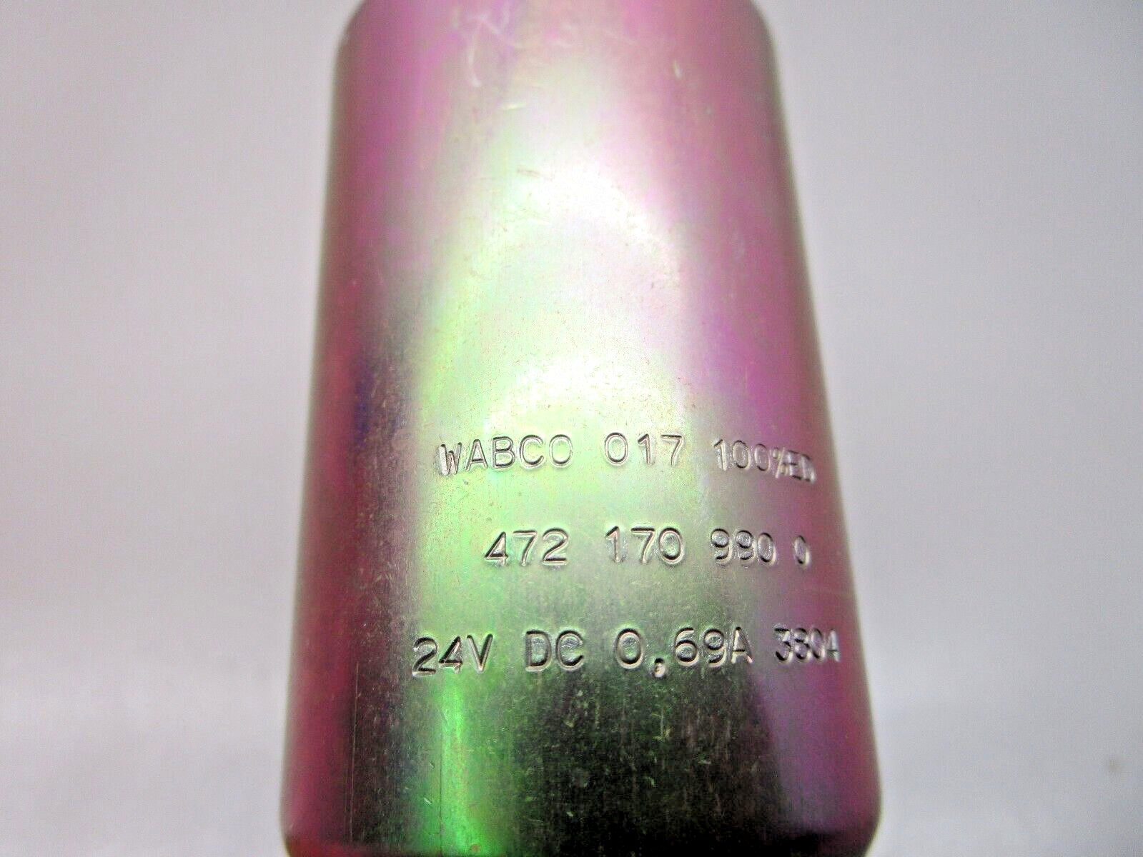 Meritor Wabco 4721709900 ABS ATC Solenoid Valve 24 volt 1/8″ Ports