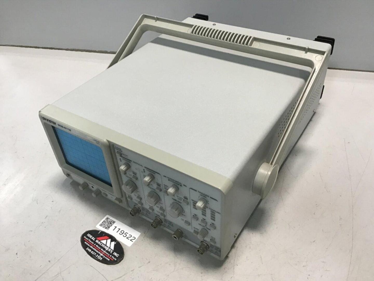 GW INSTEK Oscilloscope GOS-6112 Used #119522