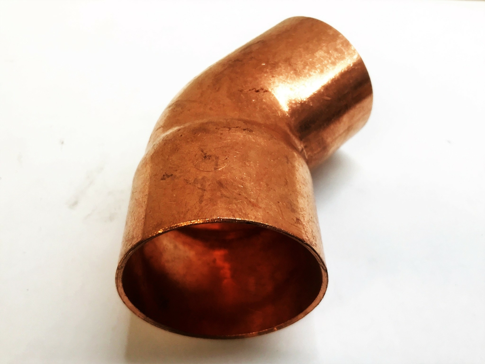 EPC 2″ Sweat Male x 2″ Sweat Female Copper 45 Degree Elbow 31220 NOS