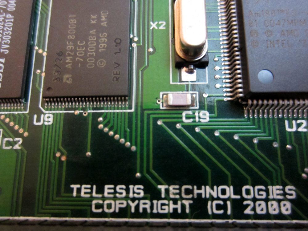 Telesis 33162 Circuit Board 33163 W/O Battery