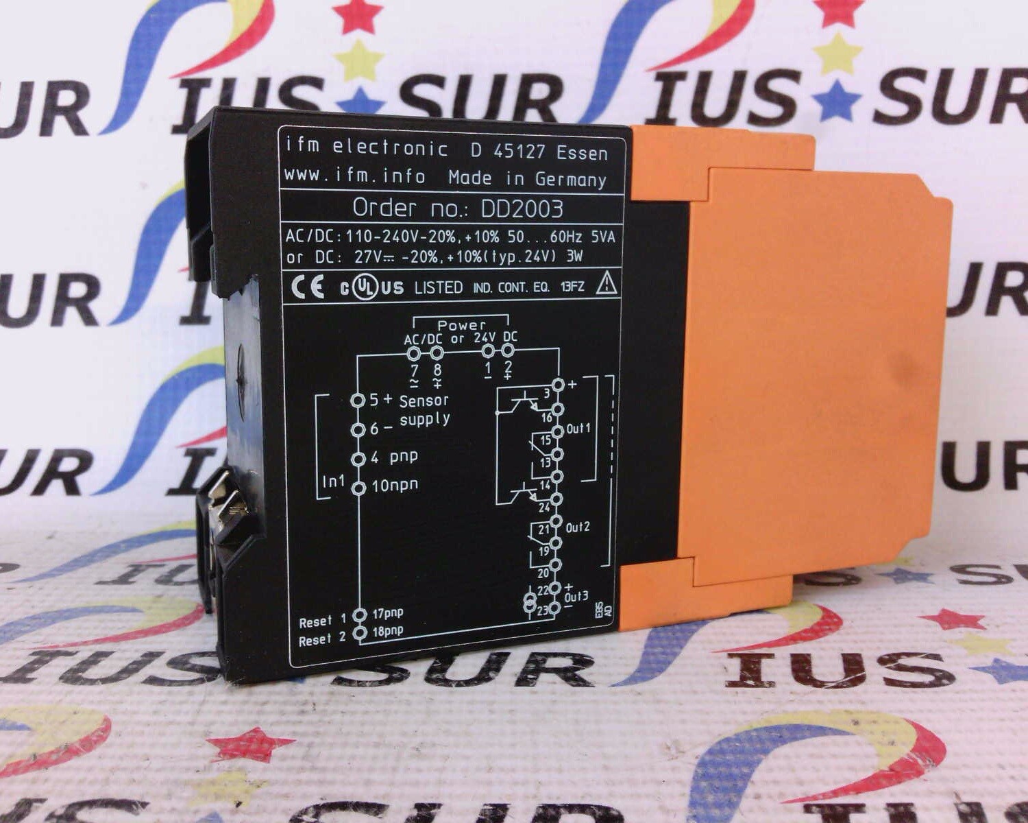 USSP IFM Electronics DD2003 Monitor FR-1