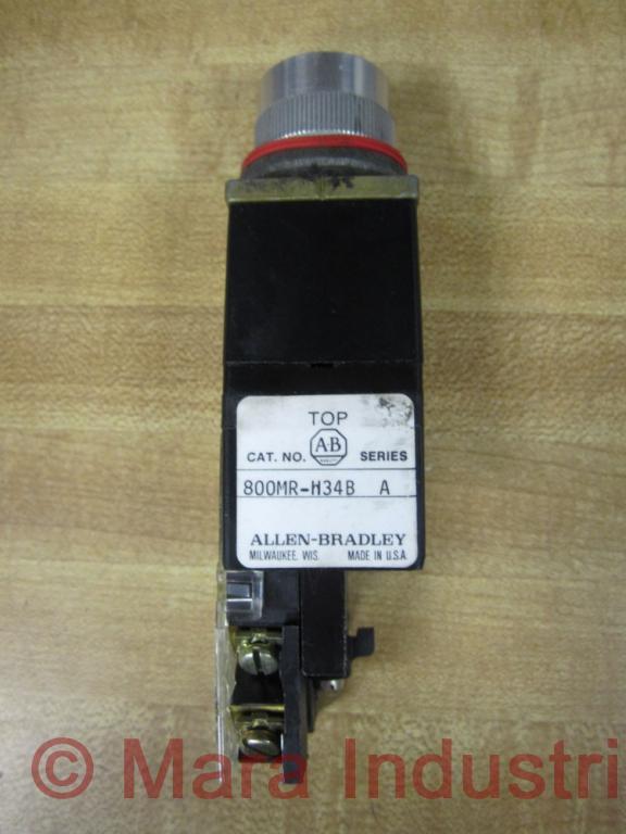 Allen Bradley 800MR-H34B Selector Switch W/O Key
