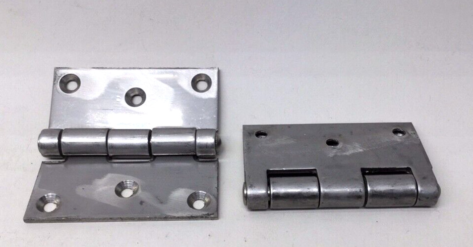 Guden 8000301225 SS Butt Hinge 3″X3″ 6 Hole/CTSK .120″ Thick SM-0697 (Pack Of 2)
