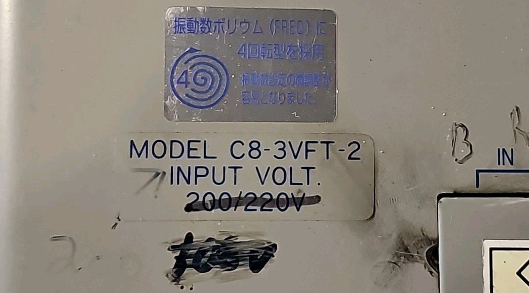 Shinko C8-3VFT-2 Twin VF Regulator 200/220V – Free Shipping