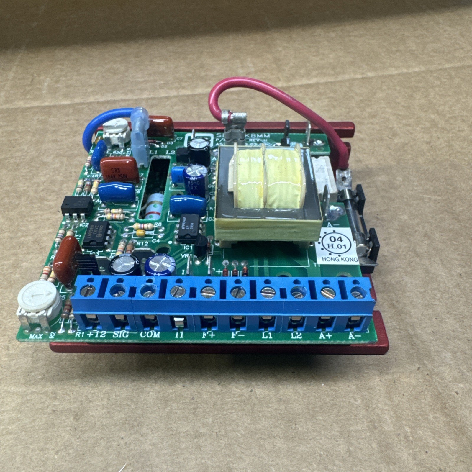 Baldor BC141 PCB Board CN3000A20 KBMM SI-6 9444 Motor Speed Control Module