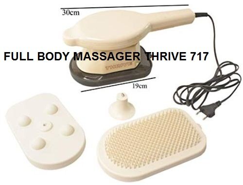 Physiotherapy Machine Full Body Massager Thrve 717, Hand Held 3 Change Massagar