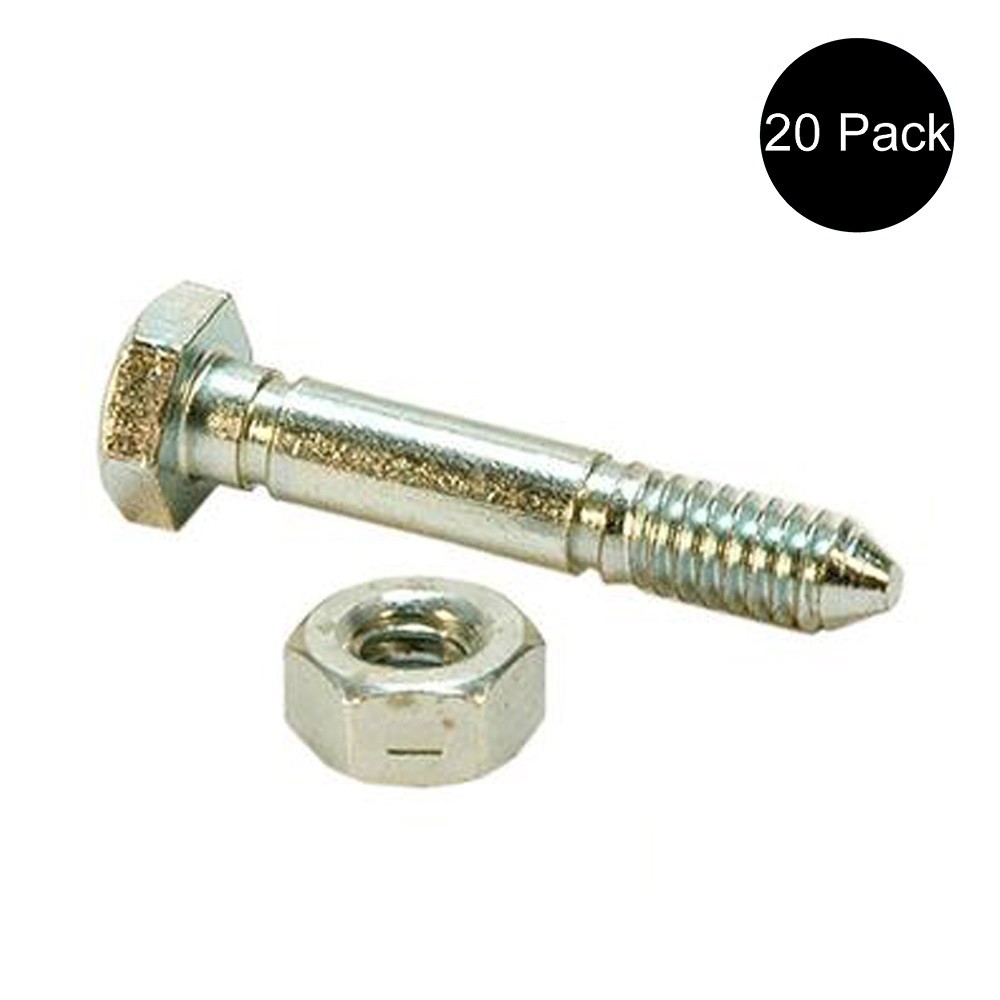 20- Shear Pins & Bolts fit Ariens Snowblowers Snowthrowers Auger 532005 53200500