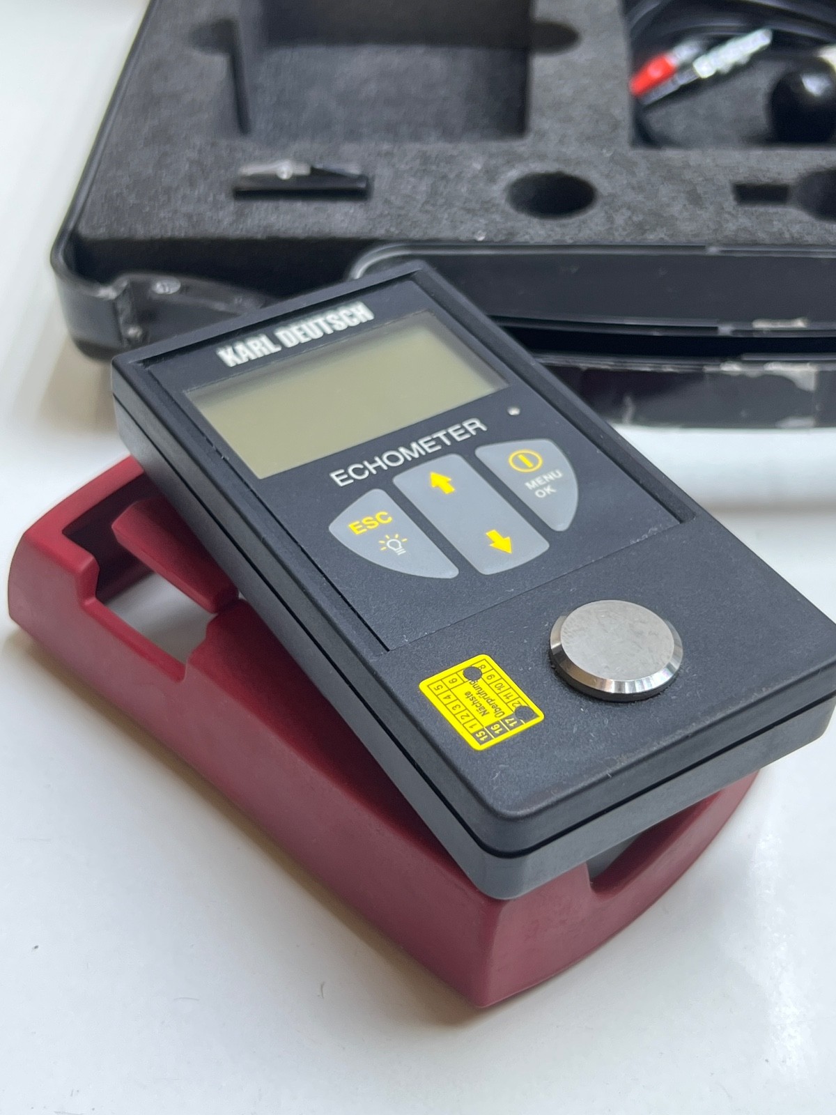 Karl Deutsch 1076.001 Wall Thickness Gauge ECHOMETER 1076 Basic