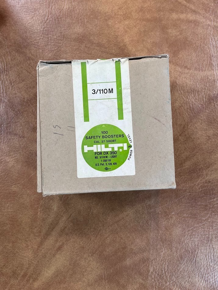 HILTI 3/110M (PKG OF 100) DX350 DX 350 Safety Boosters Green Level 3