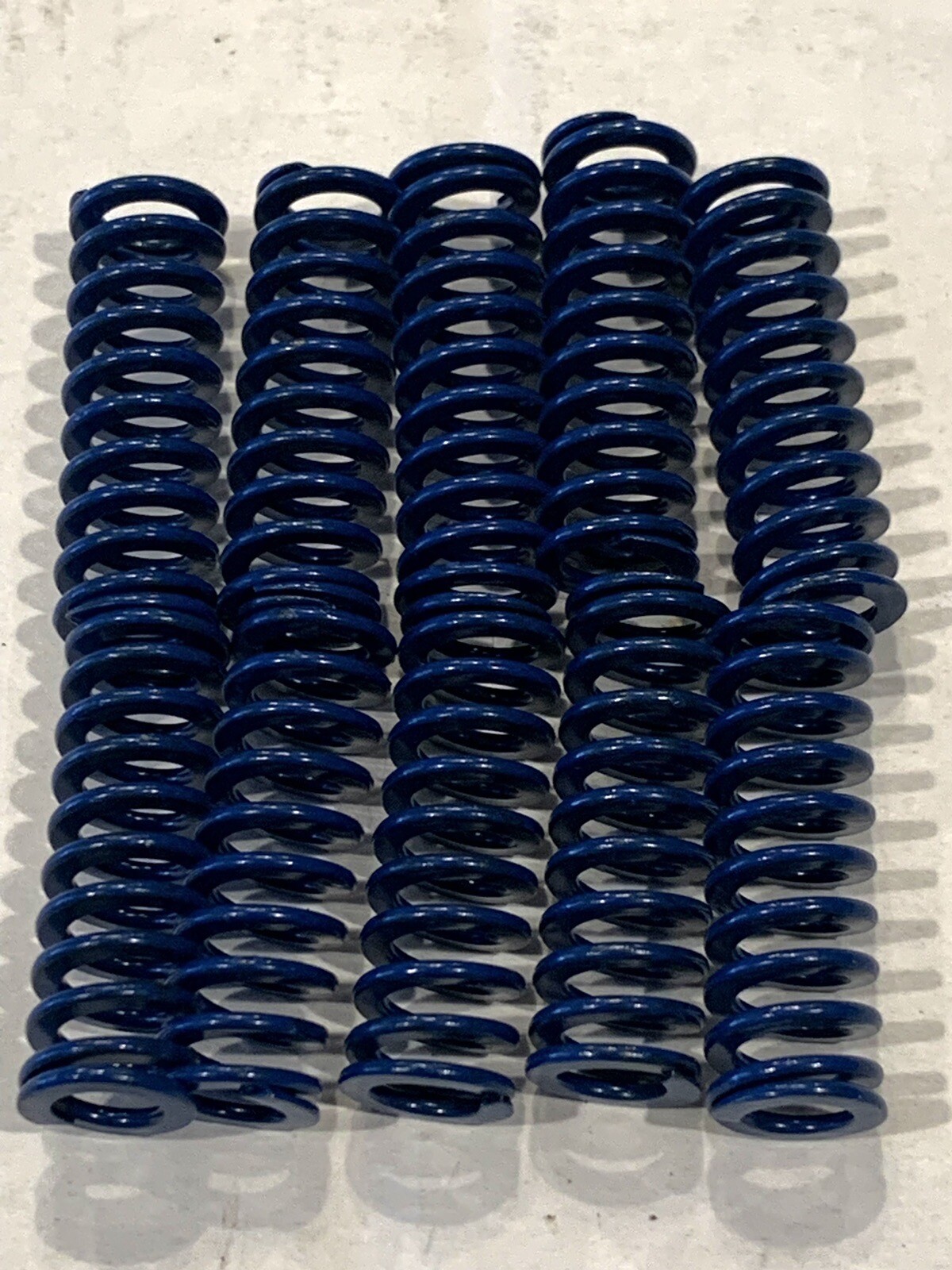 (Qty 10) 3/8 X 1 Inch Die Spring Medium Duty Blue Raymond M100 103104 Coil