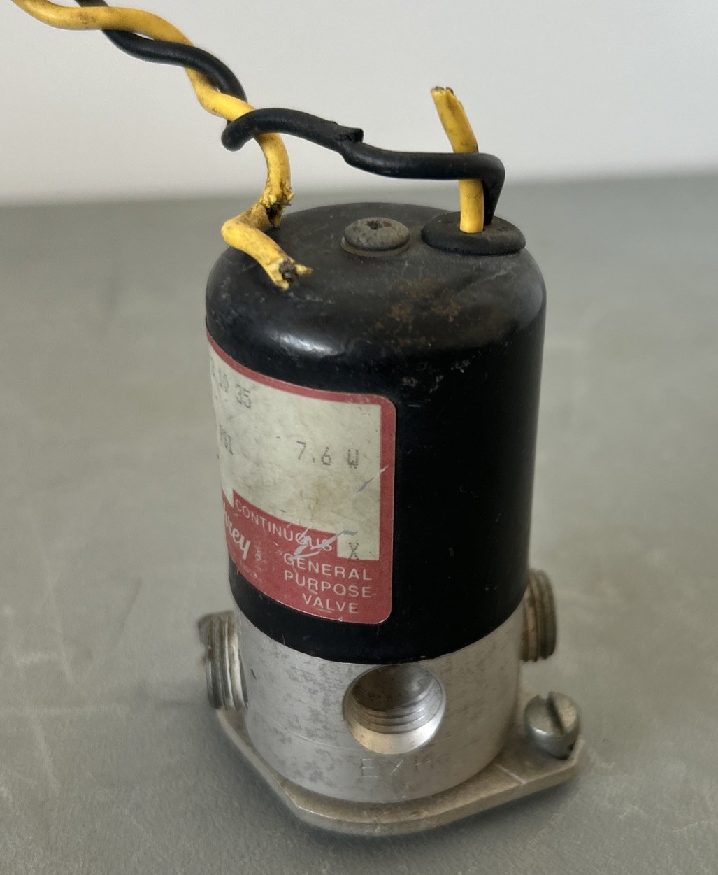Humphrey General Purpose, Valve T062E 1–3 – 10–35 7.6 W 0–1 25 – Psi , ￼