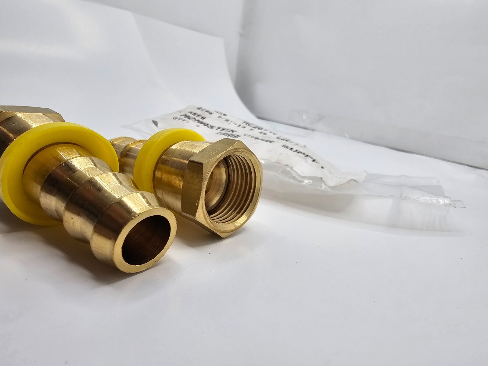 (QTY 2) McMaster Carr Supply MC2871014C Fitting Dixon 7/8″-14 F 45 SAE/37