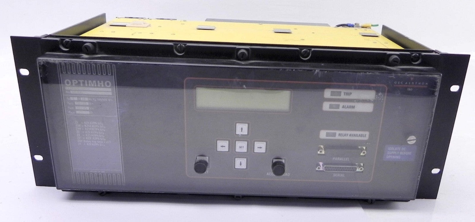 Gec OPTIMHO Distance Protection Relay LFZP131S50005D