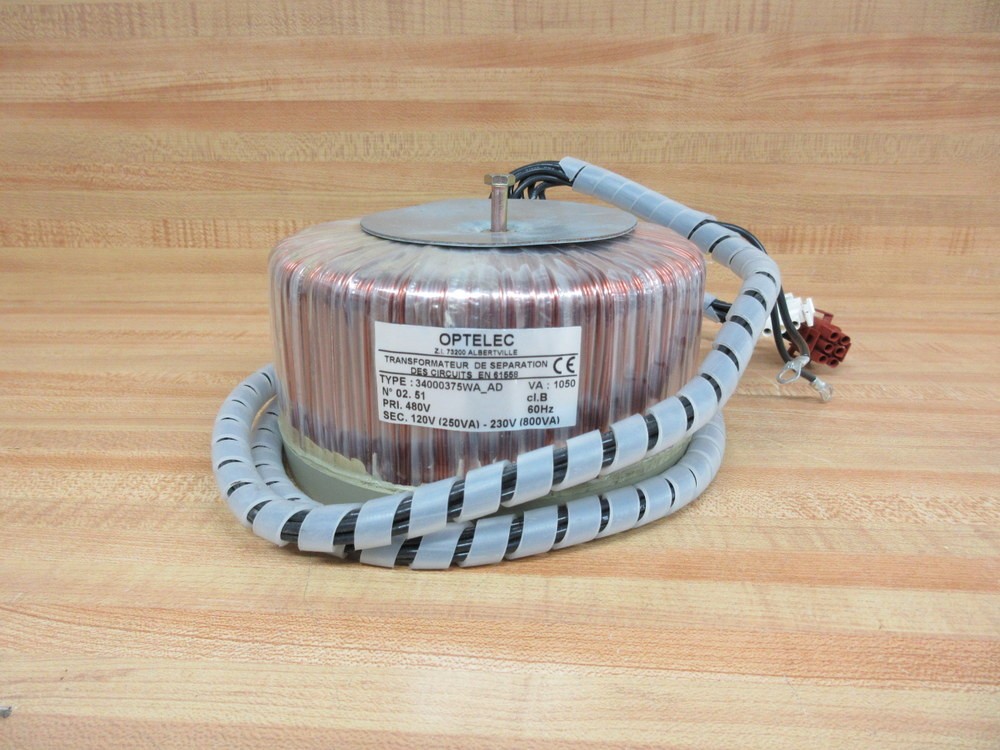 Optelec 34000375WA_AD Isolating Transformer 34000375WAAD