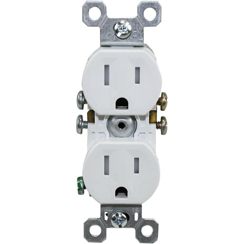 Pass & Seymour 3232Tr-W 15A 125V Tamper Resistant Receptacle White Box Of 10 new