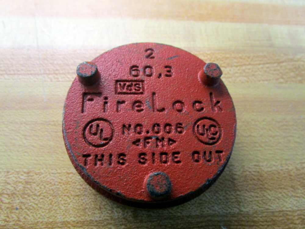 Victaulic 60.3 Firelock Cap 2 60.3 006
