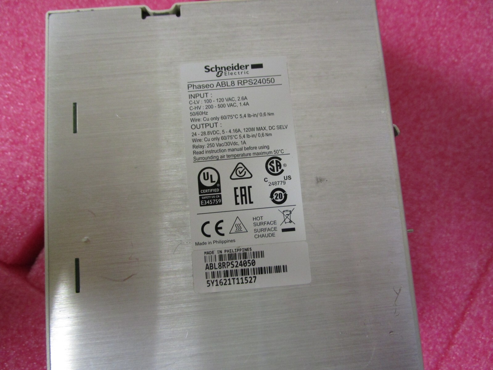 NEW! Schneider Power Supply ABL8 RPS24050 24V