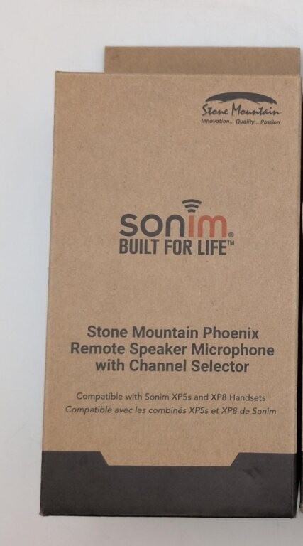 Sonim Stone Mountain Phoenix Remote Speaker Microphone