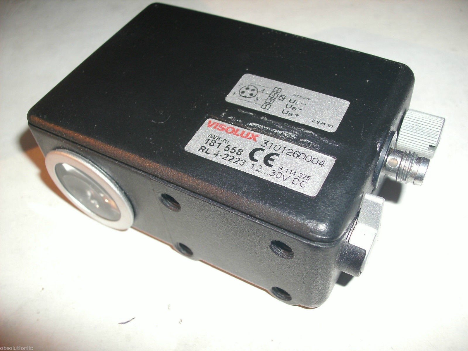 PEPPERL + FUCHS/VISOLUX RL 4-2223 PHOTOELECTRIC SENSOR 181558 9.114 325 12-30VDC