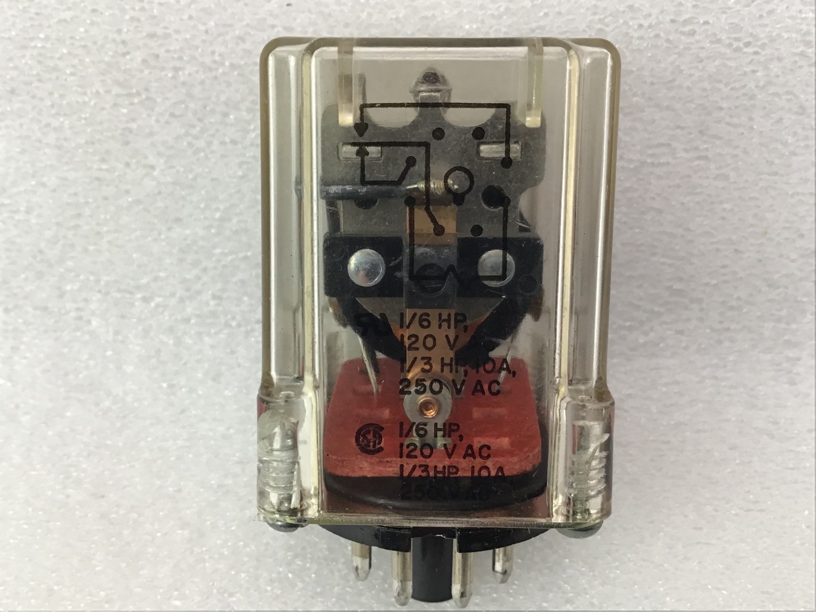 AMF Potter & Brumfield KRP14AG Relay 120V 50/60Hz Made in USA ⭐