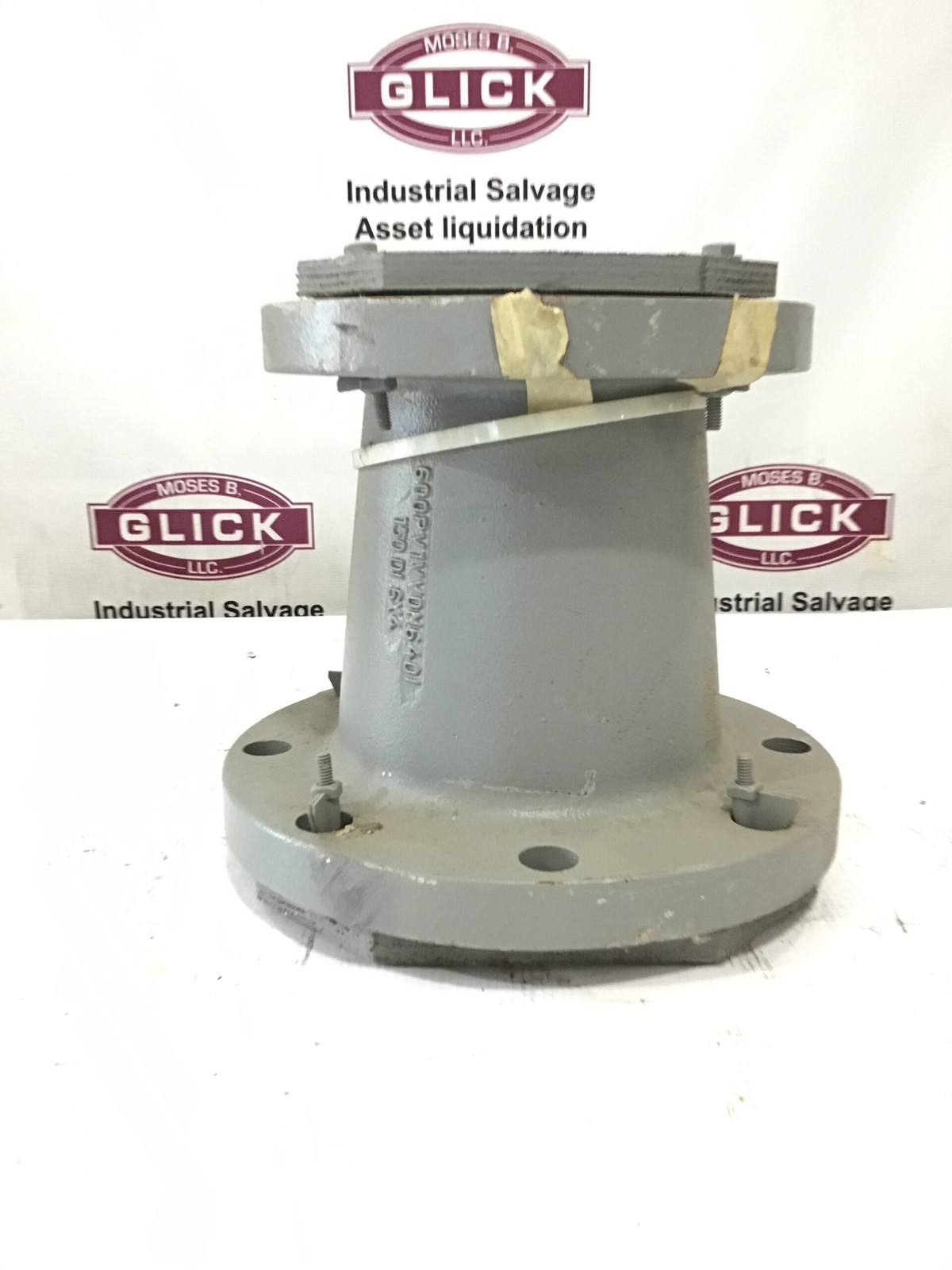 Unbranded Industrial Flanged Pipe Reducer 12″ x 8″ Steel ANSI Flange