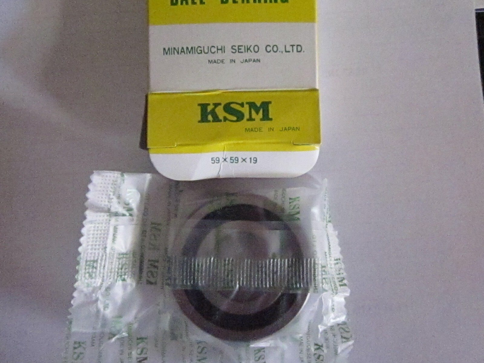 RLS6-2RS,3/4″ id x 1.7/8″od x 9/16″wide,INCH SERIES,SEALED BALL BEARING,JAPAN