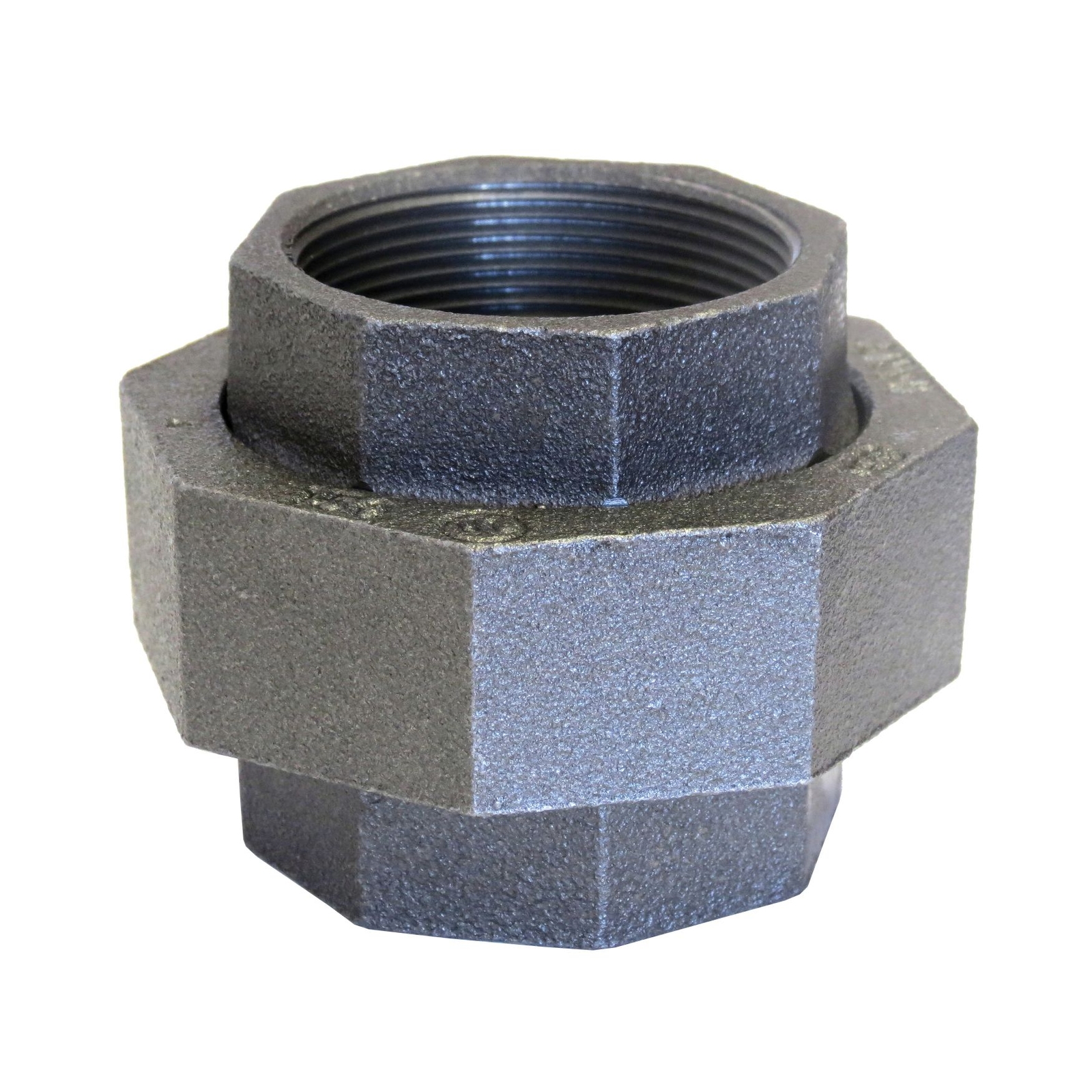 Anvil 3/4 In FNPT Ground Joint Pipe Union, 150 lb, Galvanized Malleable Iron