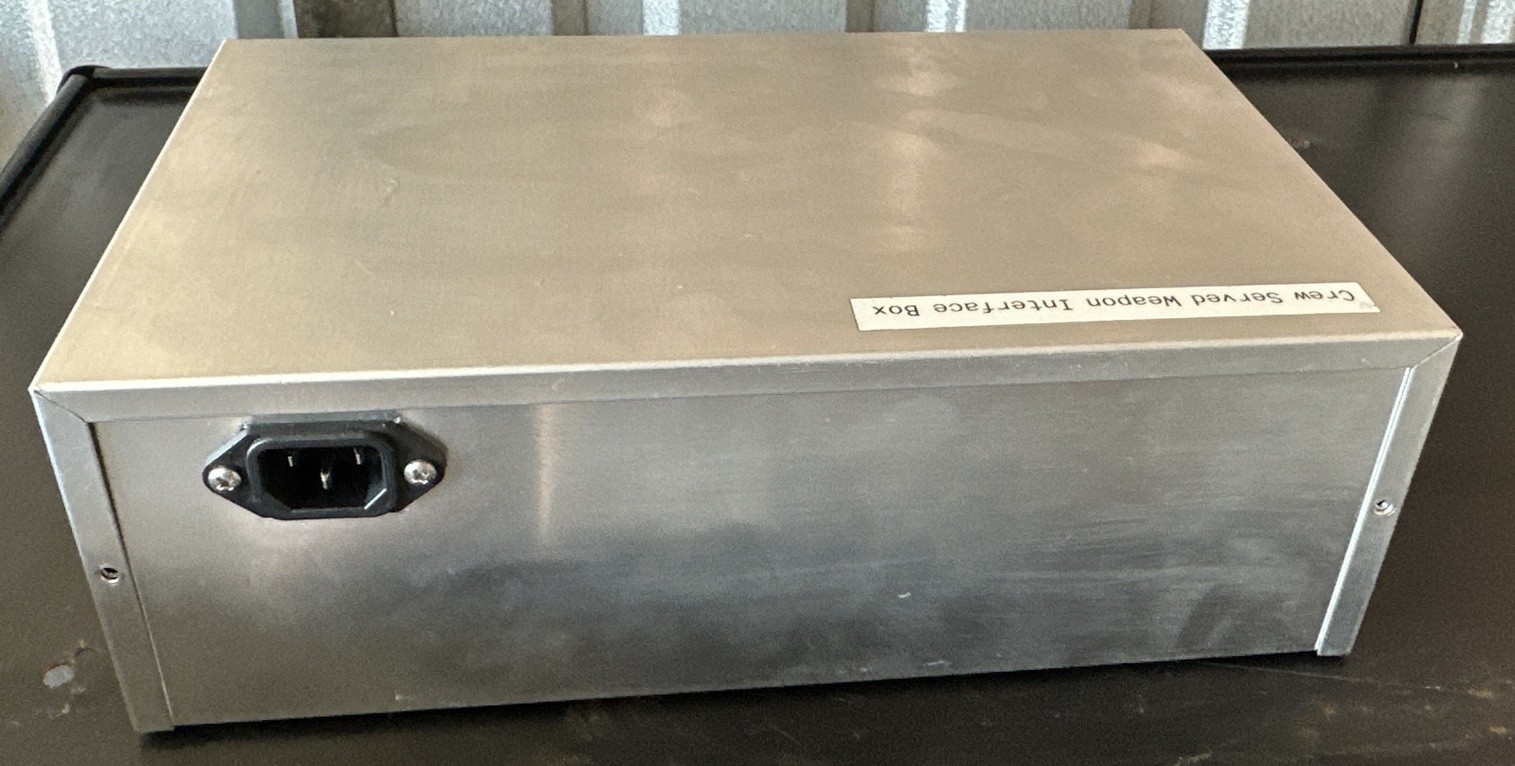 Custom Crew Served Weapon Interface Module Ired Driver Box, Cables & Controller
