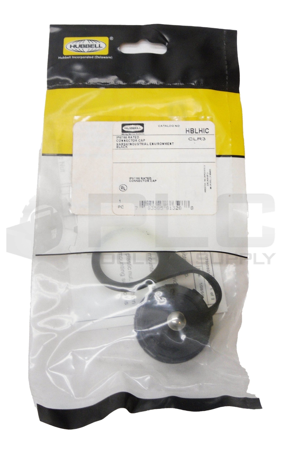 LOT OF 4 SEALED NEW HUBBELL HBLHIC INDUSTRIAL CONNECTOR CAP