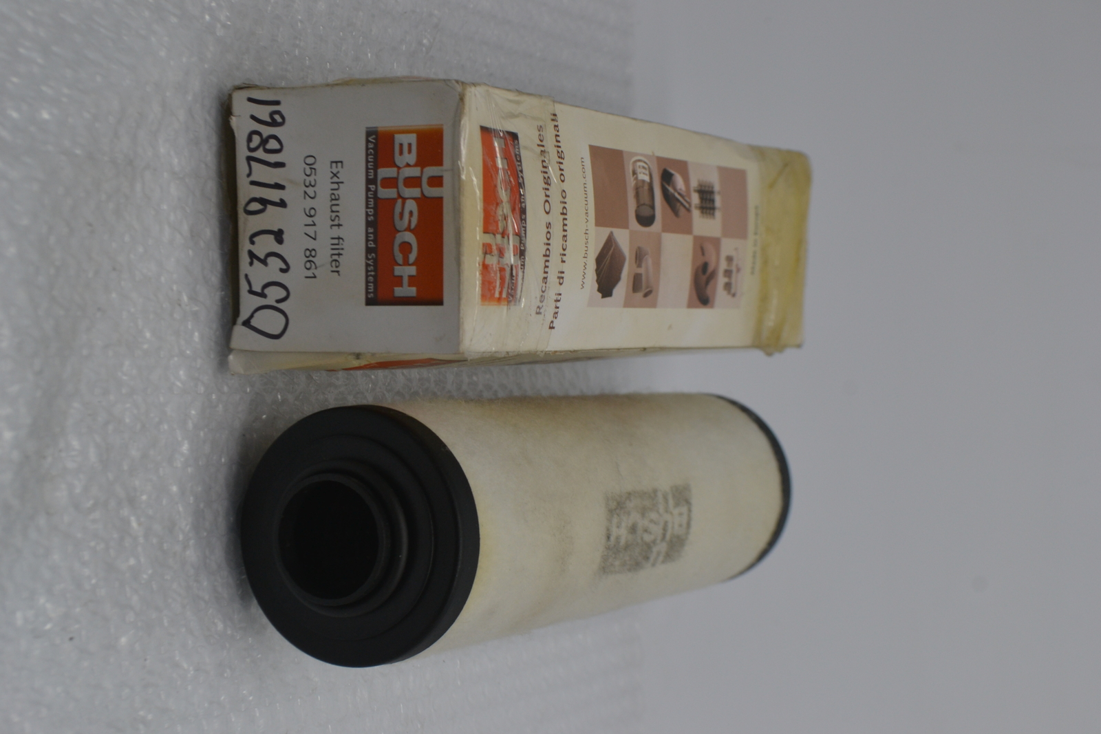 BUSCH 0532-917-861 FILTER (AS PICTURED) NSMP