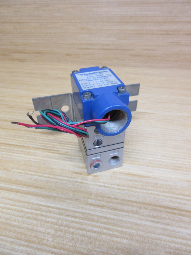 ControlAir 900X Electric To Pneumatic Transducer W/ Mounting Bracket