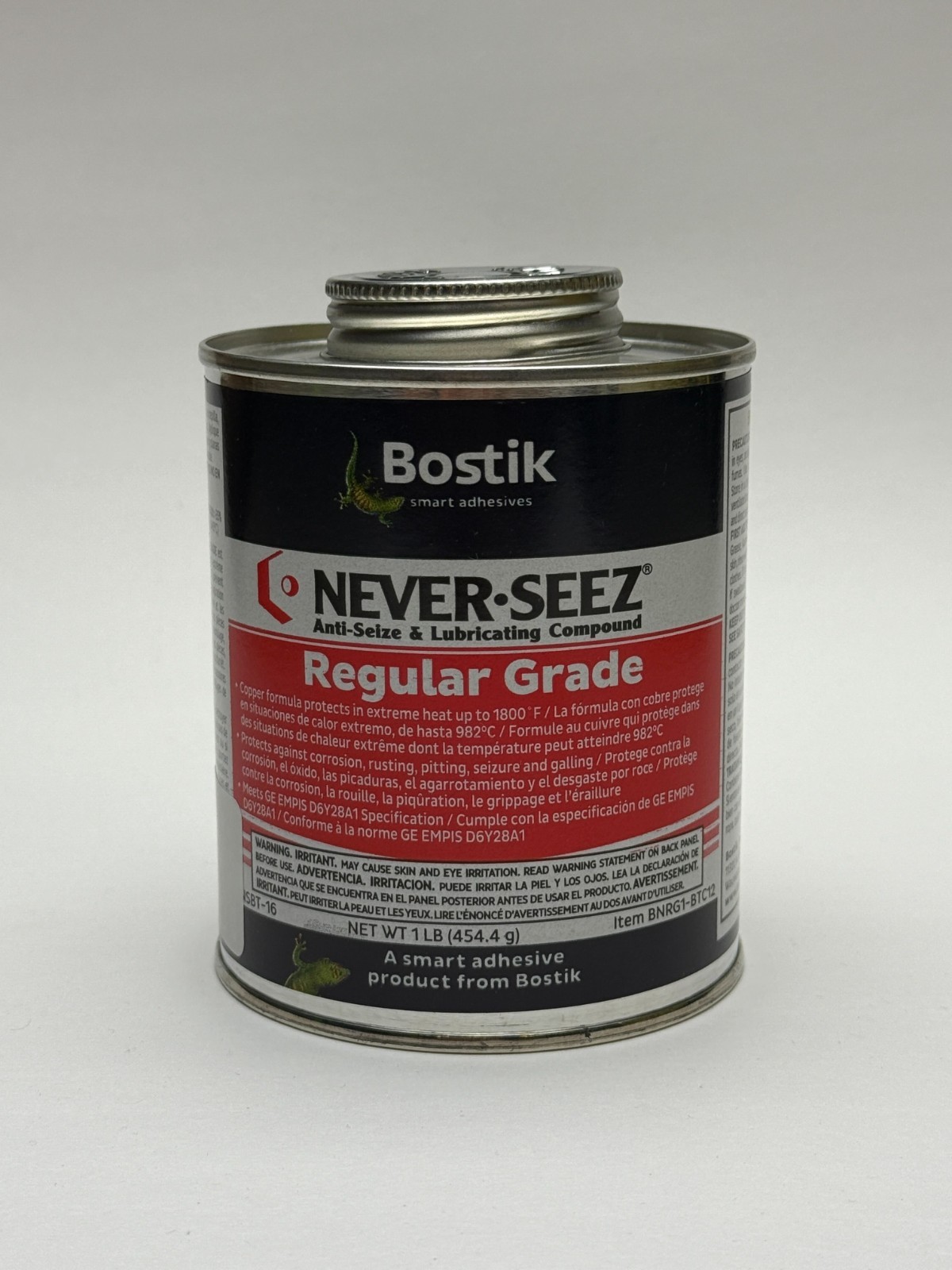 Bostik Never-Seez Regular Grade 8 oz Brush-Top Can Anti-Seize Lubricant