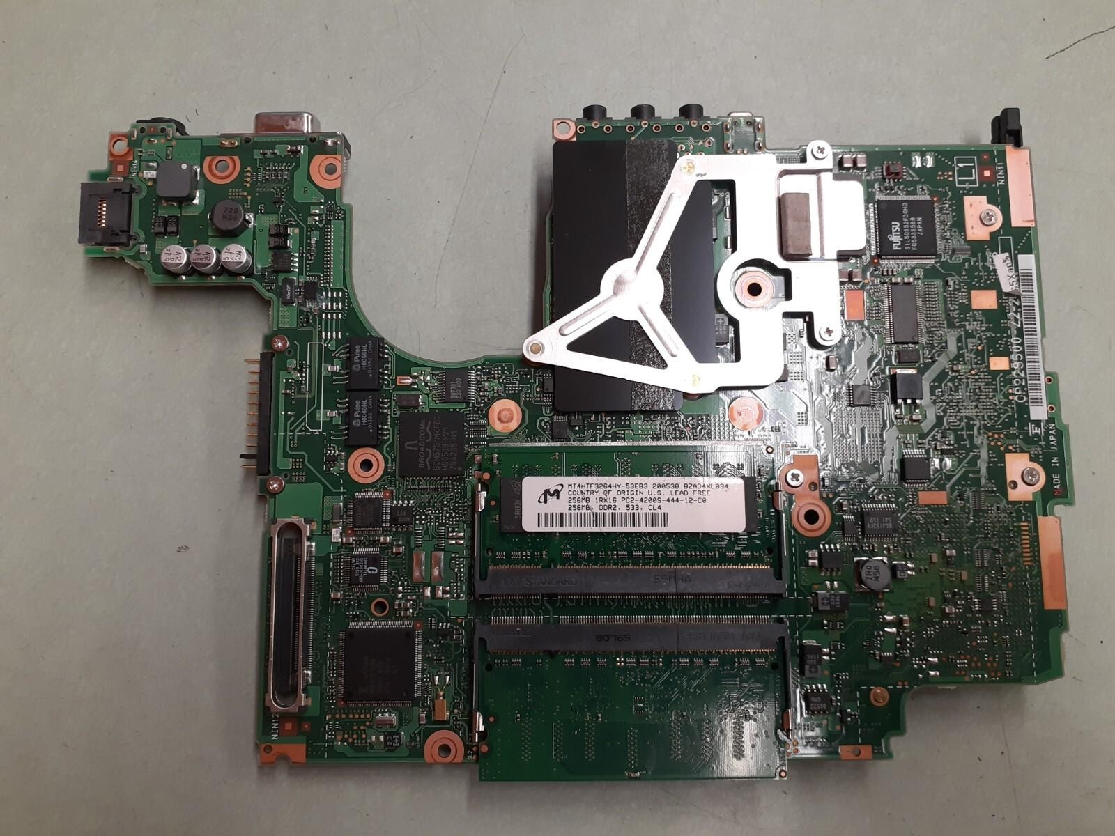 CP228500-Z2-2 Motherboard For Fujitsu LIFEBOOK S7020 S7021 / SL7SA / 2x256MB