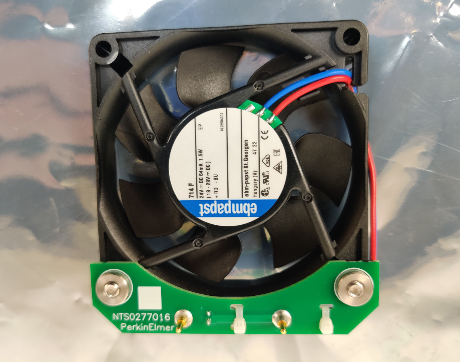 Ebmpapst 714F Cooling Fan 24V 1.5W 64mA 70x70x15MM 25.9 CFM 5300RPM Lot of 37