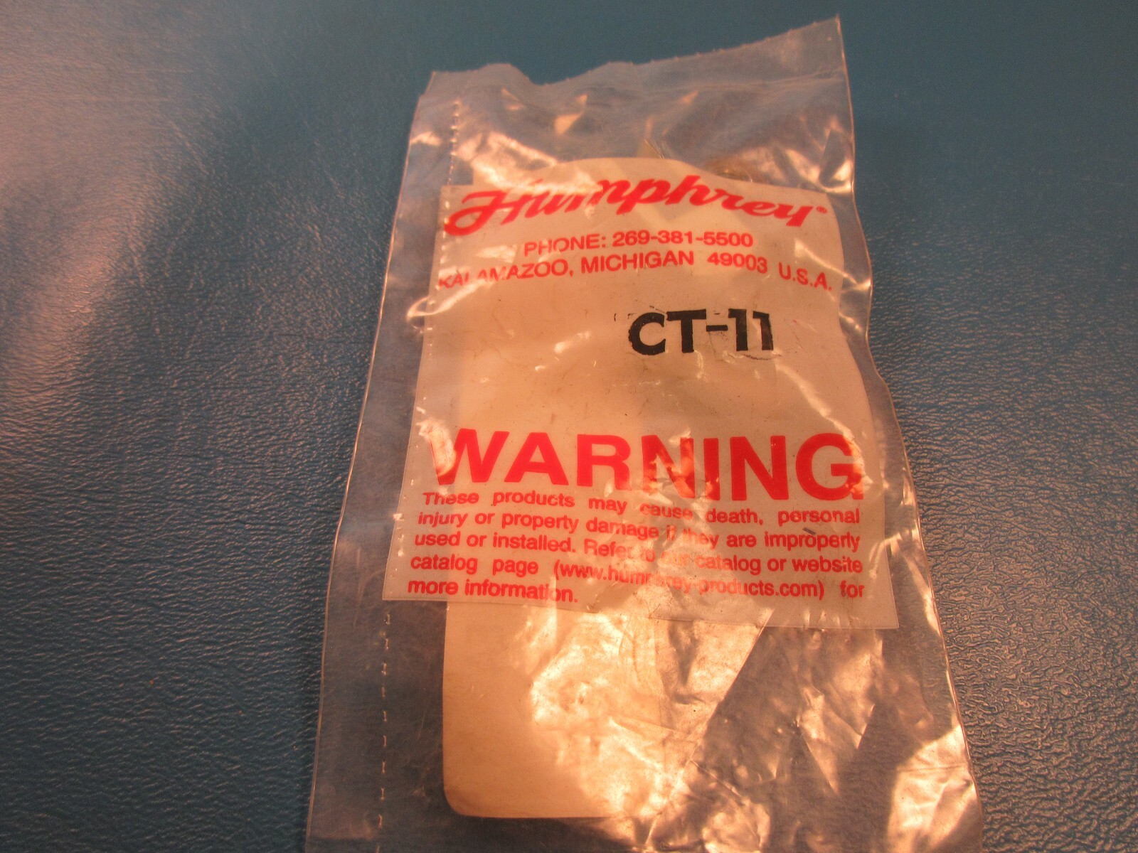 LOT OF 2 Humphrey CT11, Clevis Rod Connector