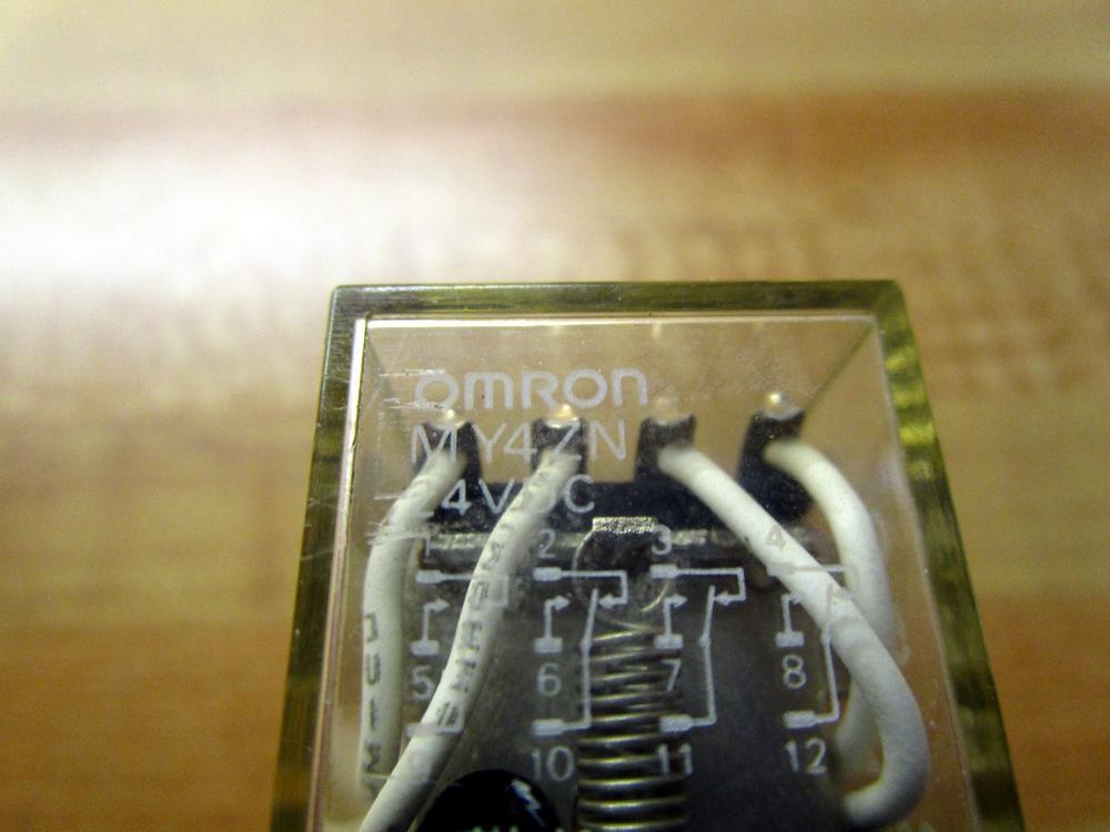 Omron MY4ZN-24V DC Relay MY4ZN24VDC Old Style (Pack of 3)